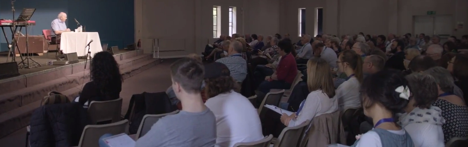 John Lennox and audience