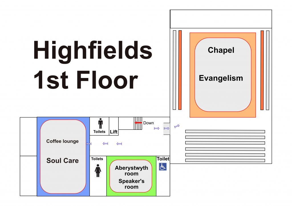 Highfields layout 1st floor